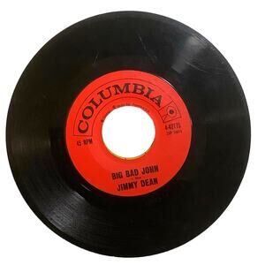 Jimmy Dean – Big Bad John / Won’t Go Huntin’ With You Jake 1961 Columbia 4-42175